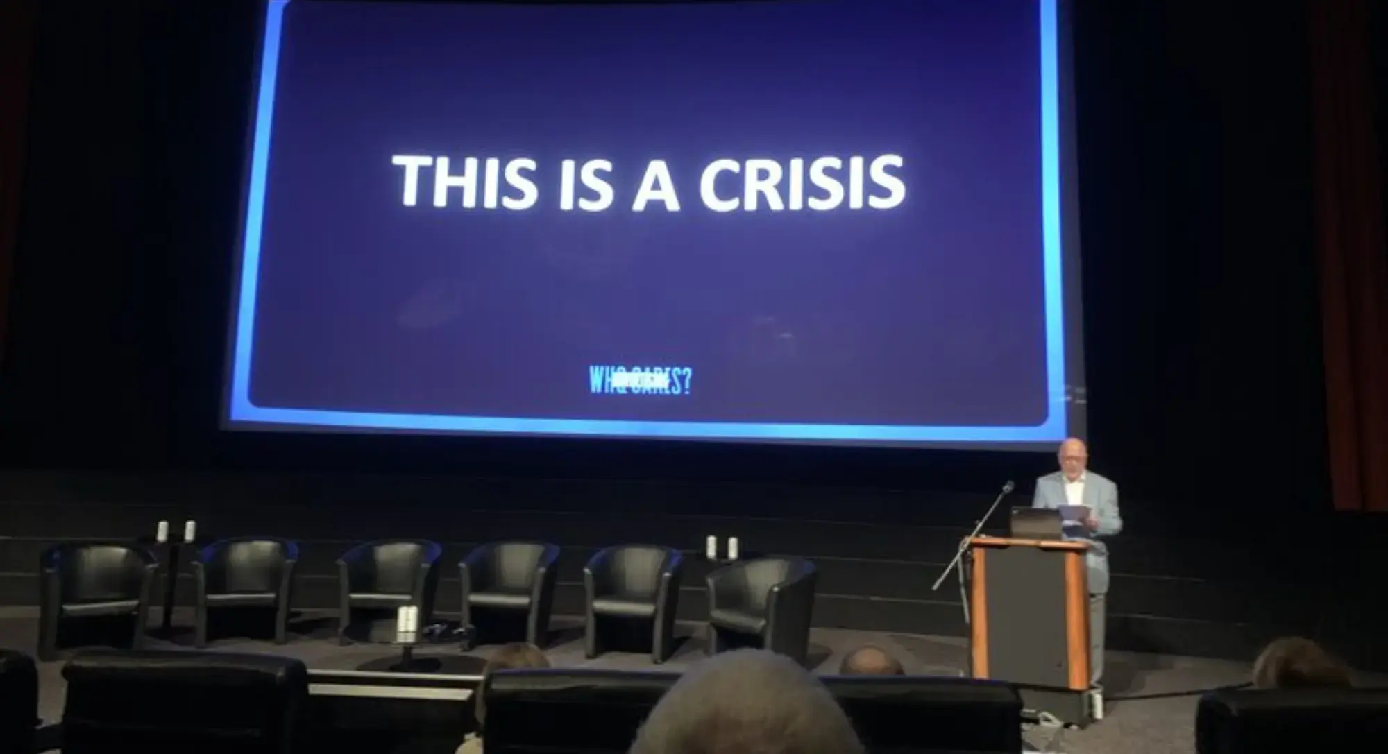 Nick Manning at the 2025 'Advertising Who Cares' conference in London